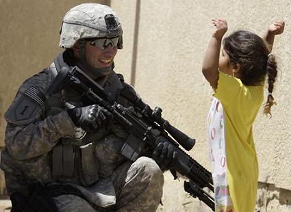 Rencontrer un militaire americain